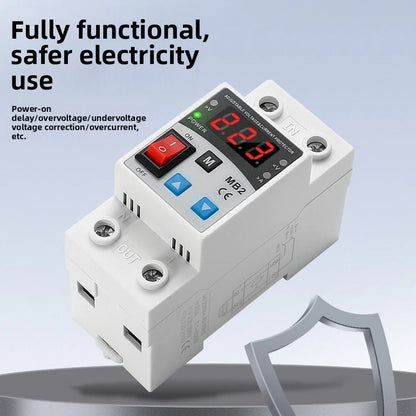220V Current Limiting Protector for Homes Rentals Hotels Offices