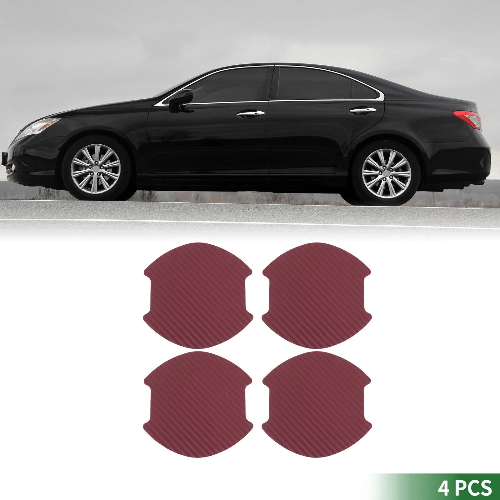 Car Door Handle Cup Protector for Universal Fit (3.89"x3.93")