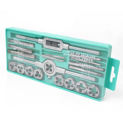 20pcs M3-M12 Metric Screw Thread Plugs Wrench Tap Kit