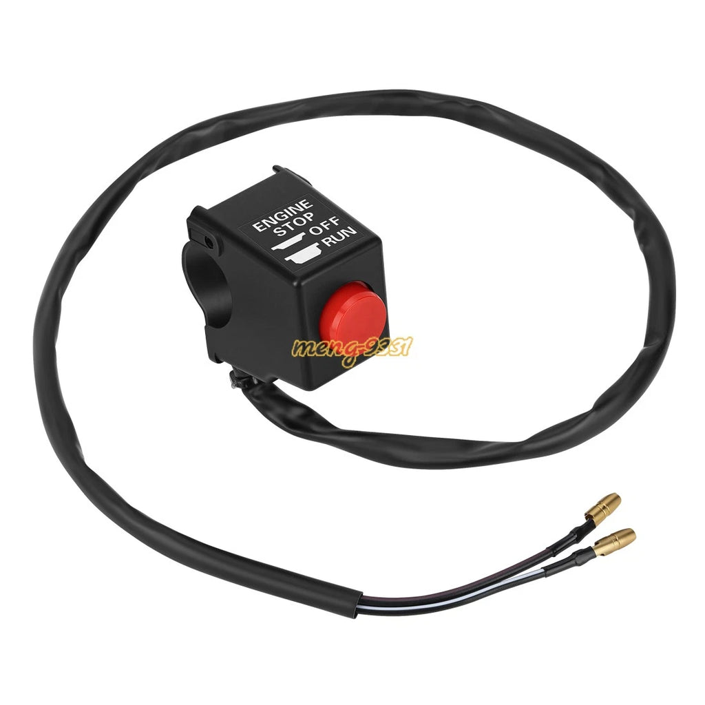 Left Kill Switch Assembly for Suzuki QuadRunner 50 LT50 (1984–1987) 37400-04602