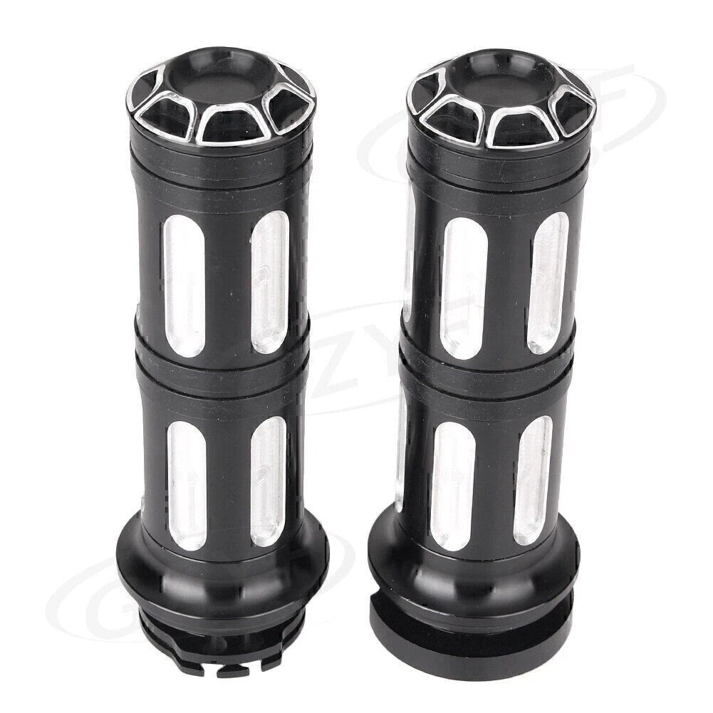 Handle Bar Grips for Harley VRSC XL XR Dyna Softail Touring 1996- 2007