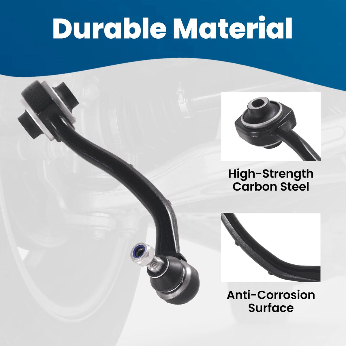 Front Control Arms Sway Bars Tie Rods for Mercedes-Benz C240 C280 C320 (2001–2005)