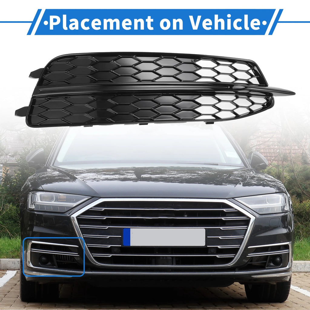 Front Right Fog Light Grill Replacement for Audi A6 C7 (2011–2014)