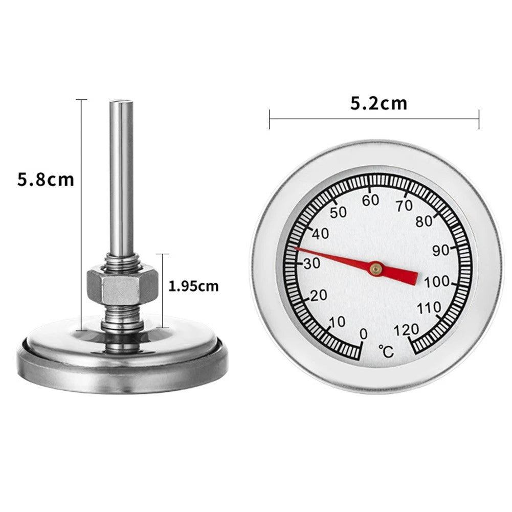 M1019.5mm Thermometer for Temperature Measurement (Stainless Steel)