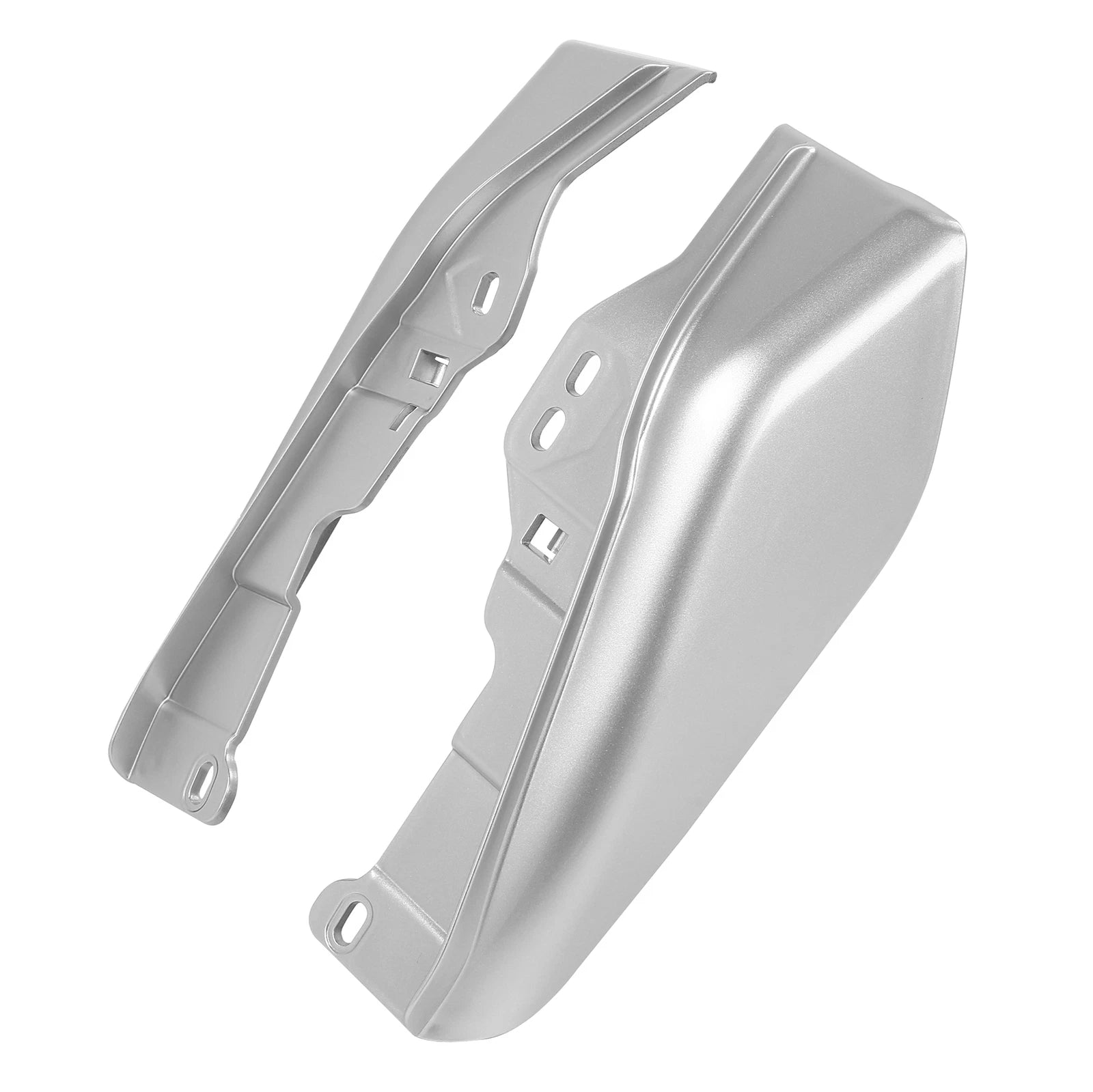 Mid Frame Deflectors for Harley Touring Electra Glide (2009–2023) Silver
