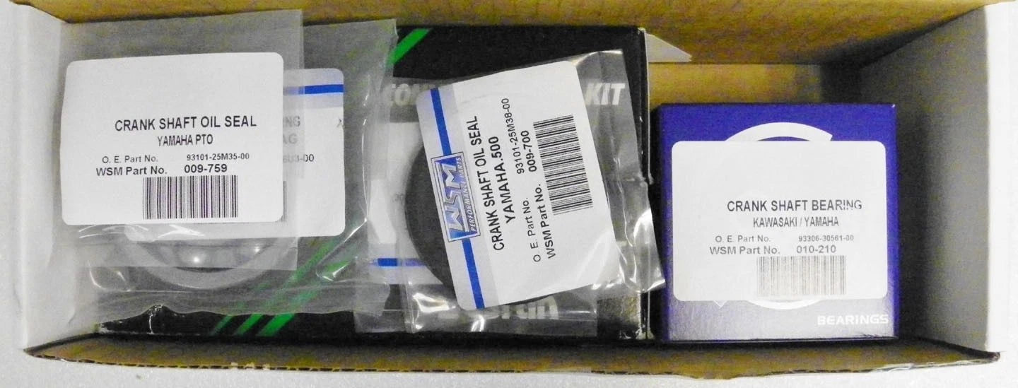 WSM Crankshaft Rebuild Kit for Yamaha 500 PWC (1987–1993) 010-301
