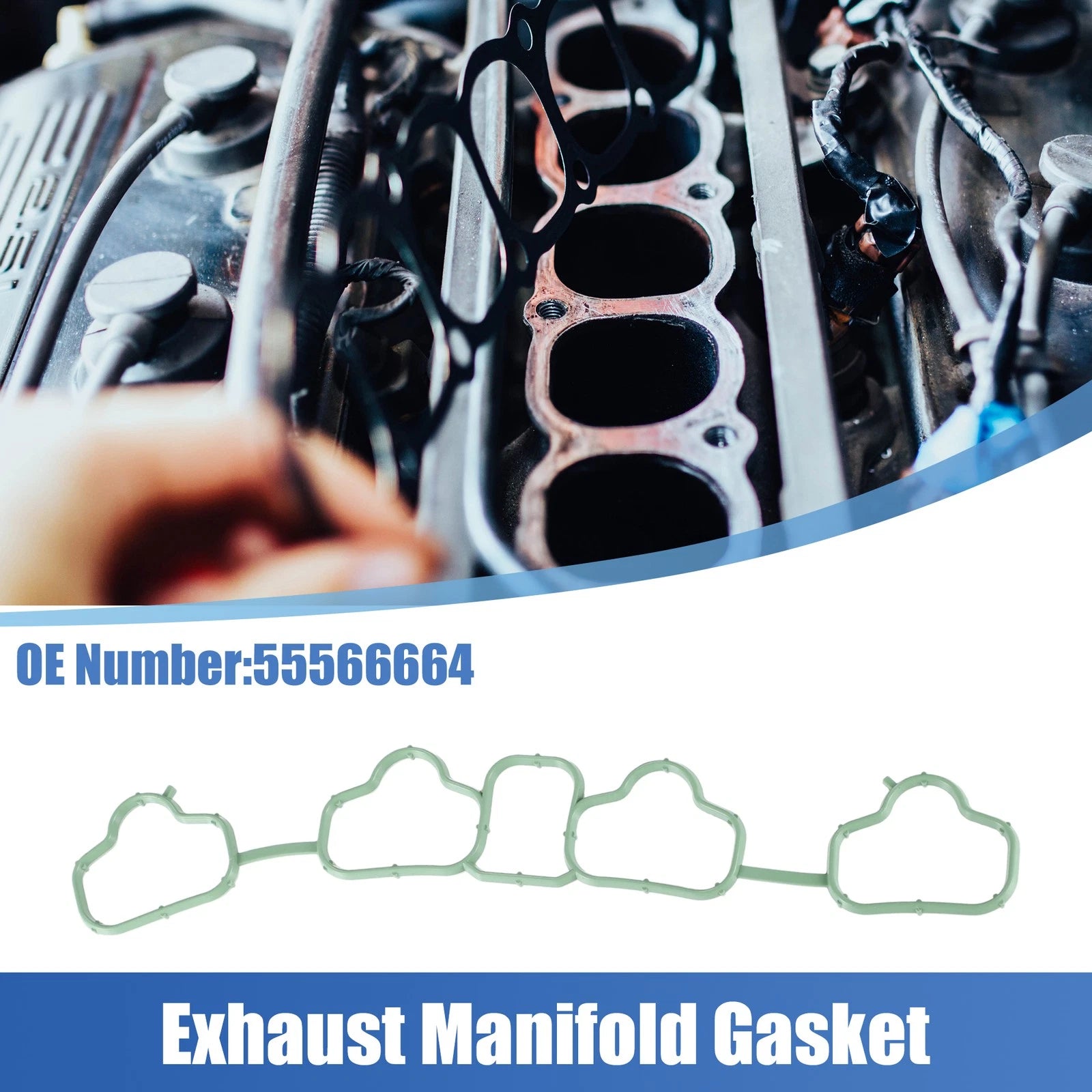 Exhaust Manifold Gasket Replacement for Buick Encore Chevrolet Cruze (2012–2019)