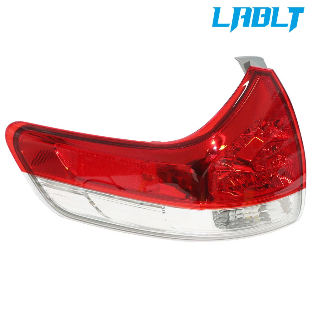 Outer Driver Left Side Tail Light Brake Lamp for Toyota Sienna (2011–2014)
