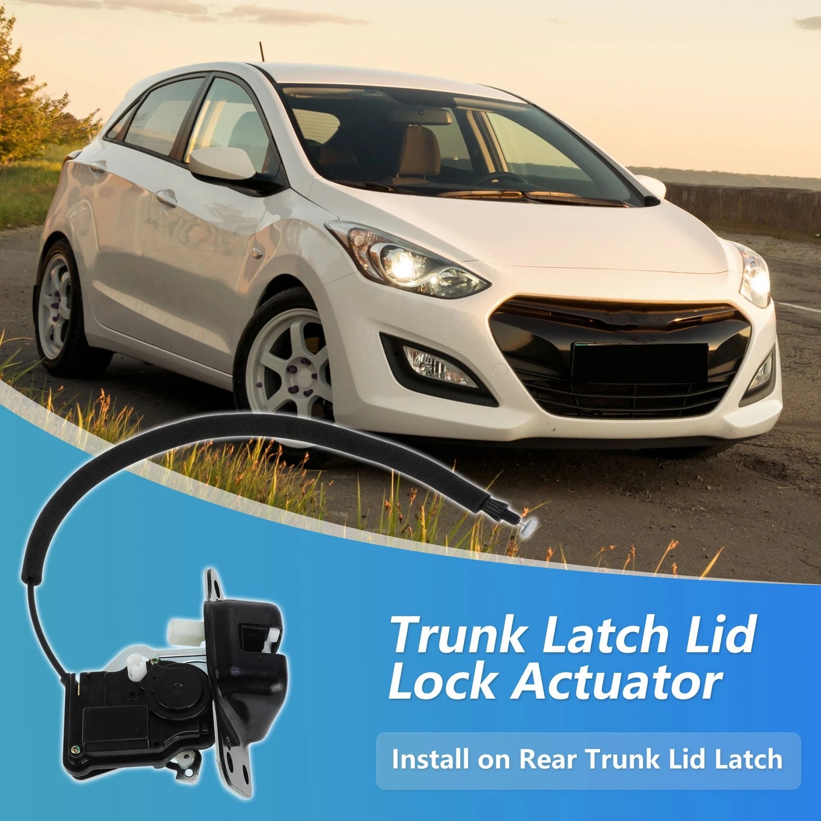 Trunk Latch Actuator Replacement for Dodge Grand Caravan Journey (2005–2020)