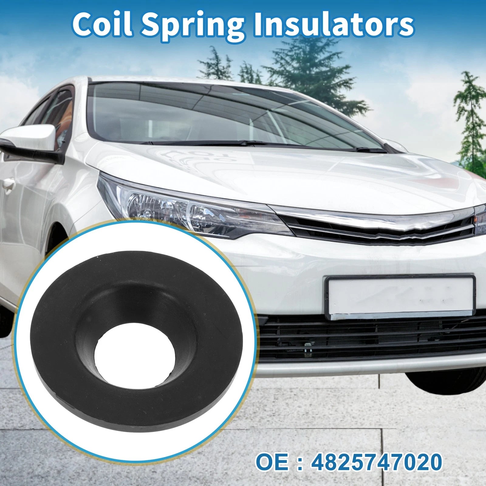 Upper Coil Spring Insulator for Toyota Corolla (2019–2024) 1 Piece