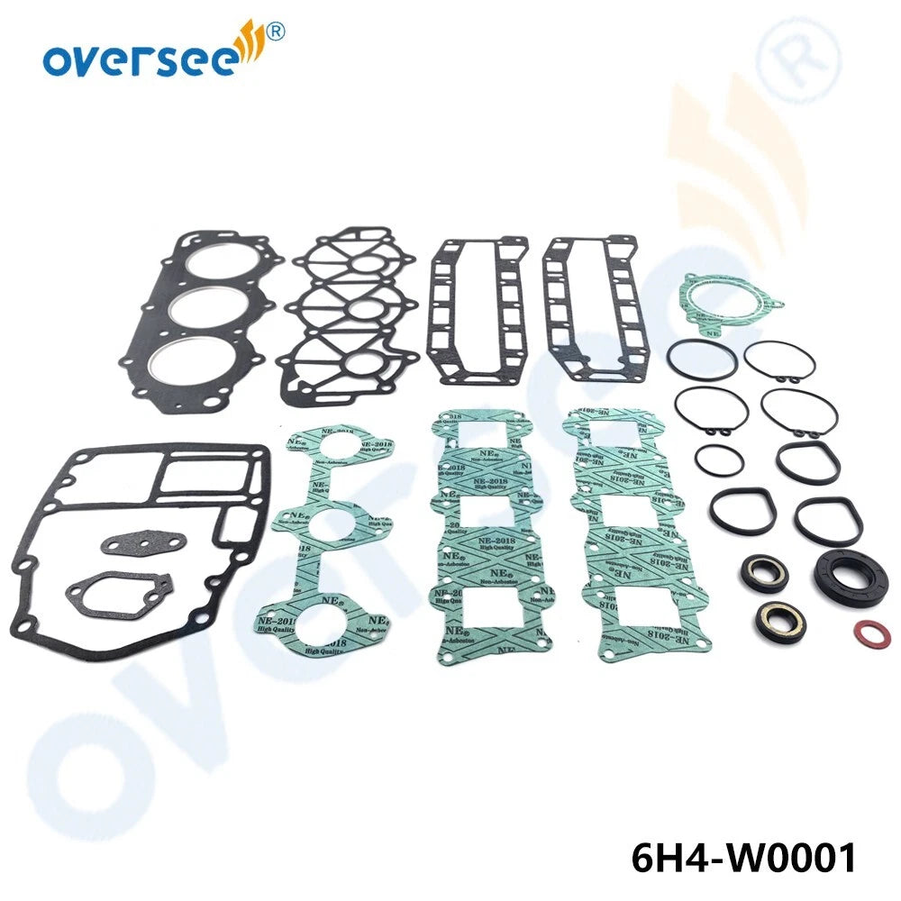 Powerhead Gasket Kit for Yamaha Outboard 3 Cylinder (6H4-W0001-01)