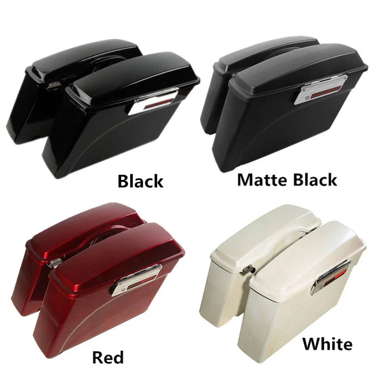 Painted Saddlebag Set for Harley Davidson Touring Road King (1994–2013)