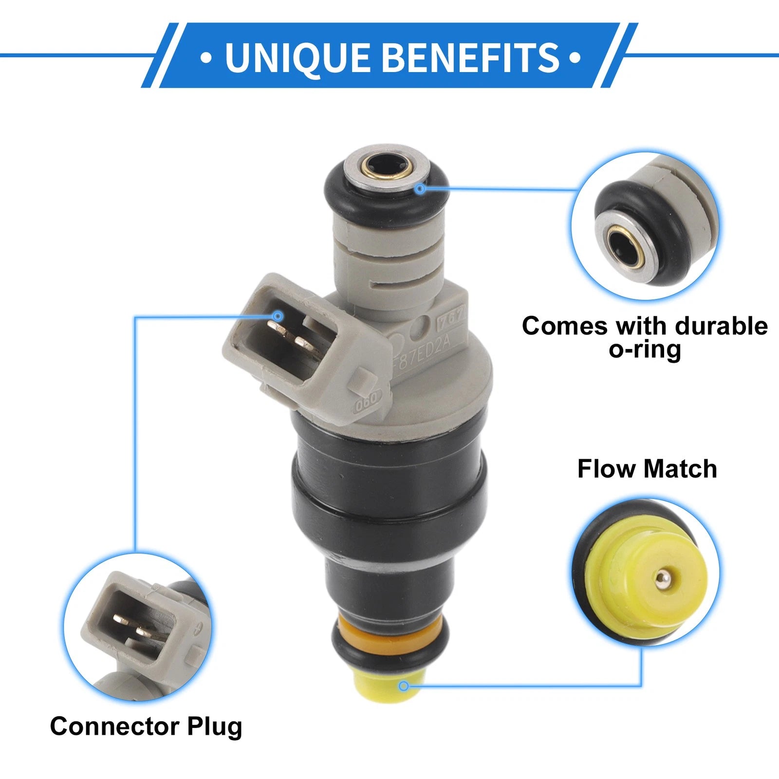 Fuel Injector Replacement for Ford Ranger 2.3L 2.5L L4 (2004–2012)