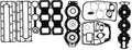 WSM Powerhead Gasket Kit for Yamaha 85 Hp (18-4415)