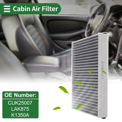 Cabin Air Filter No.CUK25007/LA K875 for Ford C-Max DM2 (2007–2010)