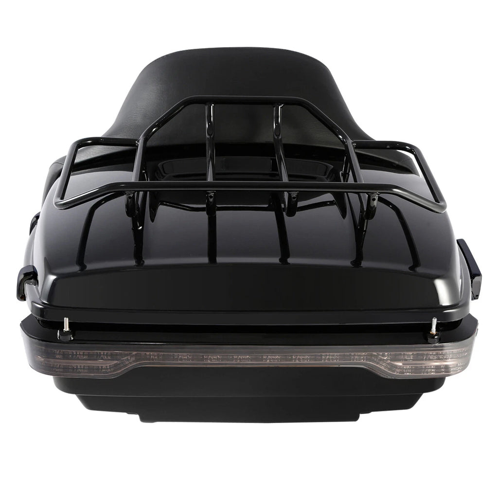 Trunk Backrest Mount Rack Light for Harley Road Glide (2014–2026)