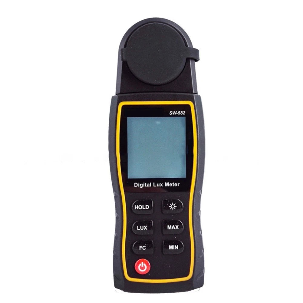 Precision Digital Lux Meter SW-582 for Light Intensity Testing (0 to 199999 Lux)