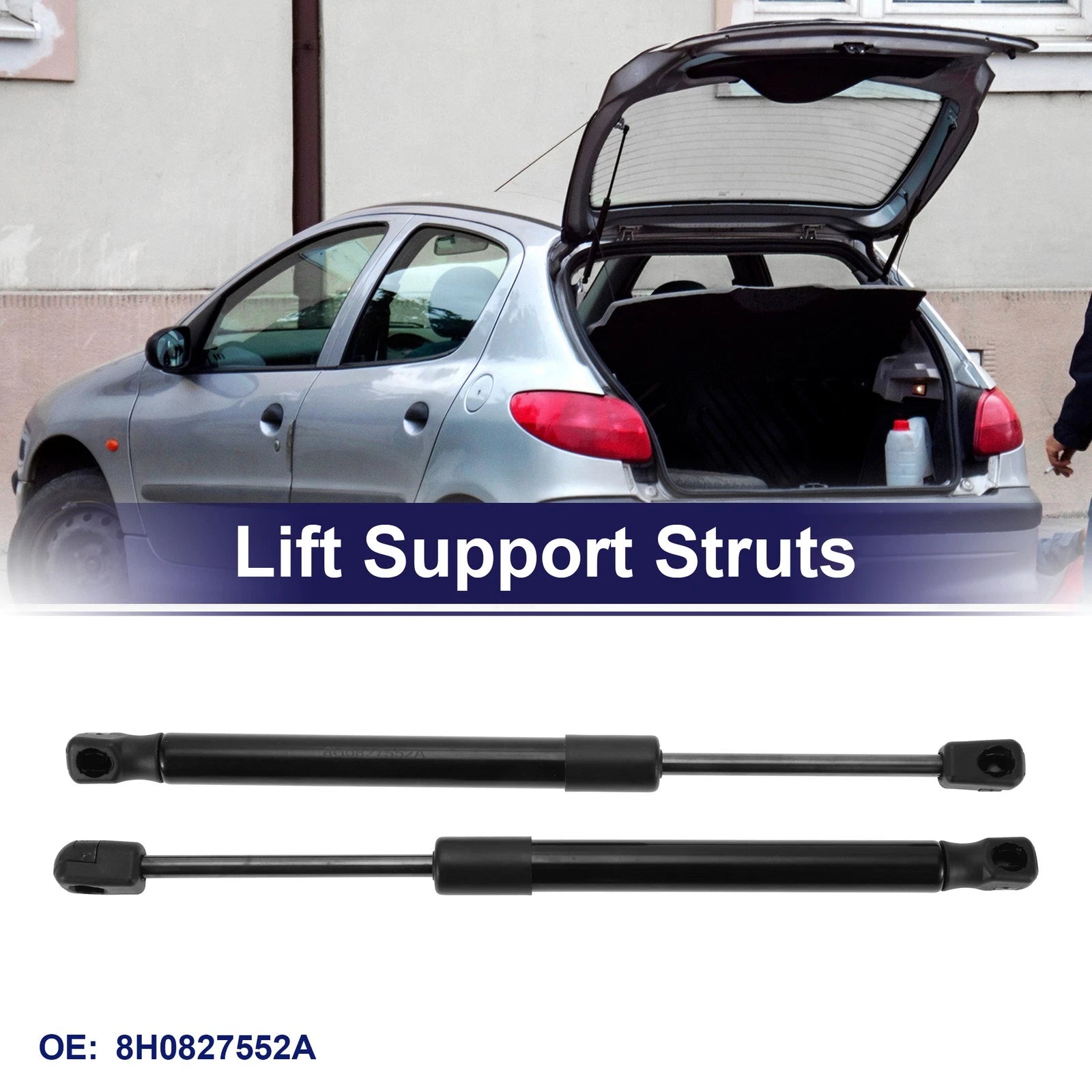 Tailgate Lift Support Struts Gas Spring Replacement for Audi A4 (2000–2006)