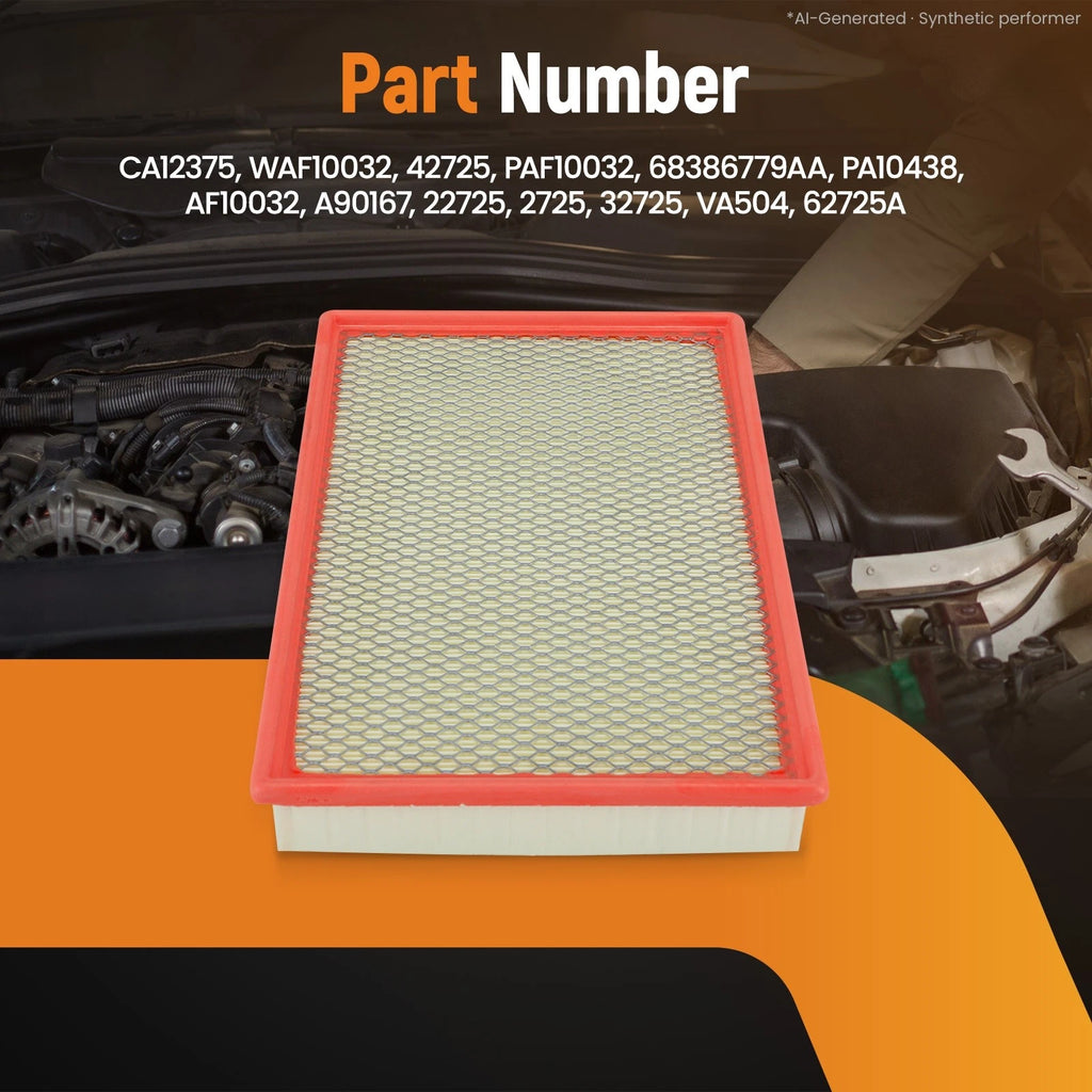 Air Filter for Ram 1500 (2019–2024) CA12375 WAF10032 62725A