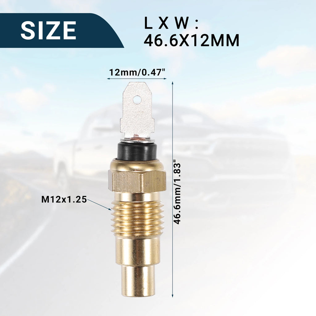 Coolant Temperature Sensor for INFINITI M30 (1990–1992) 1Pcs