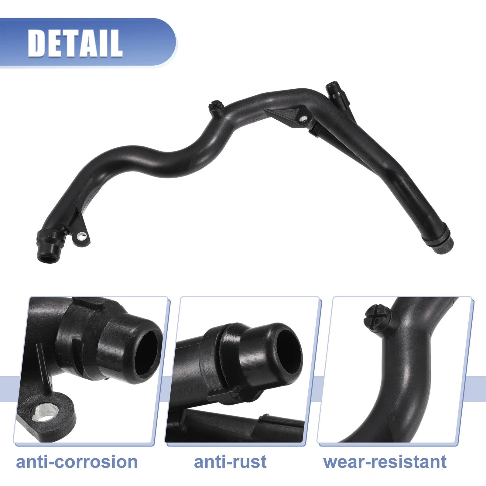 Heater Hose Radiator Expansion Tank Pipe Replacement for BMW 335d (2006–2018)