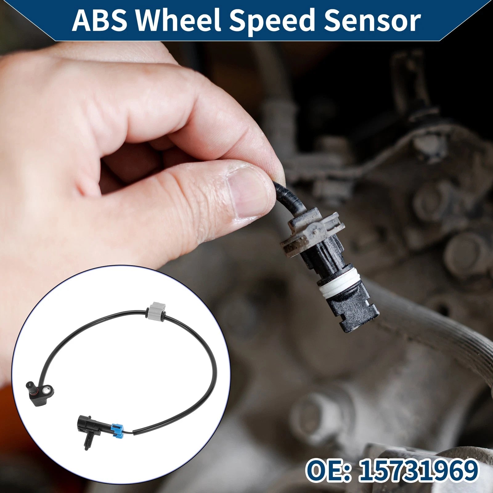 ABS Wheel Speed Sensor Replacement for Chevrolet Blazer RWD Front (2001–2005)