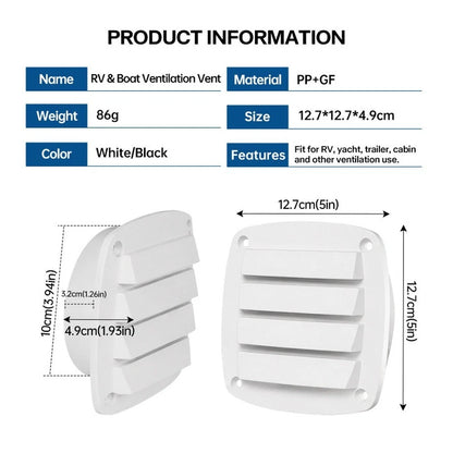 Vent Cover for RV Ventilation (2010–2023)