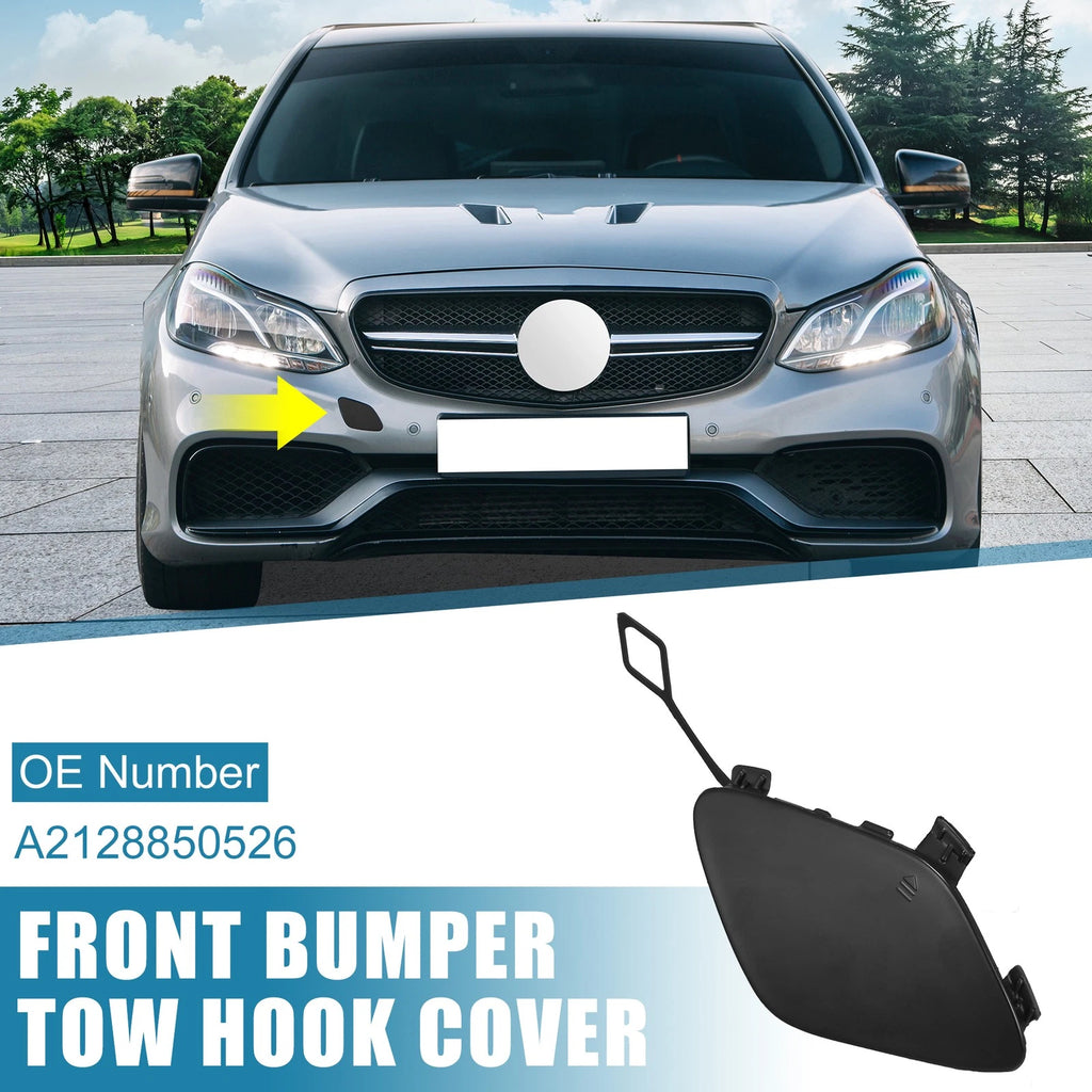 Tow Hook Cover Front Right Replacement for Mercedes-Benz E250 (2014–2015)