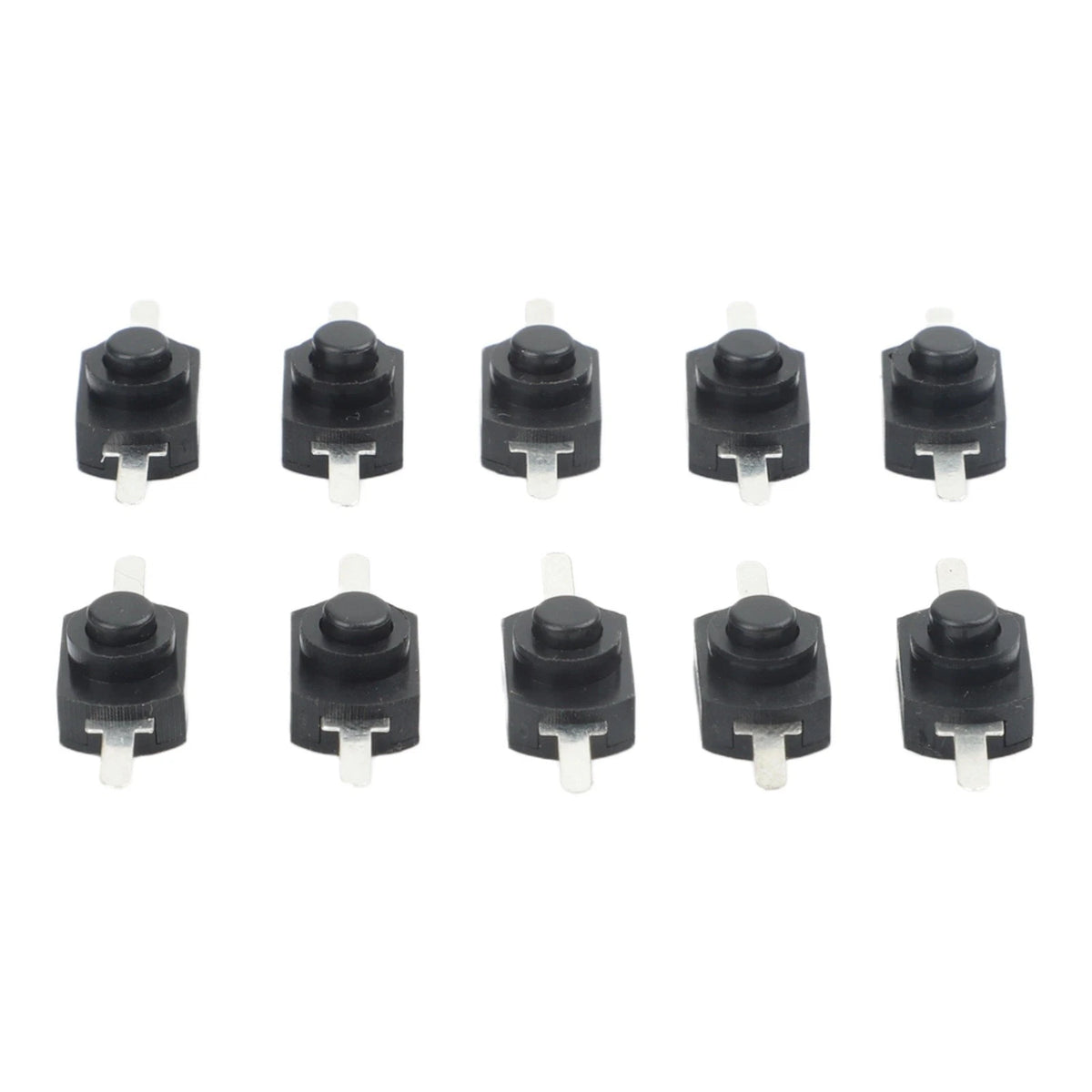 10 Pieces Push Button Switch for Mini Torch (1A 30V)