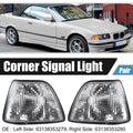 Clear Turn Signal Light Lamp Corner Left Right for BMW E36 3 Series (1992–1998)