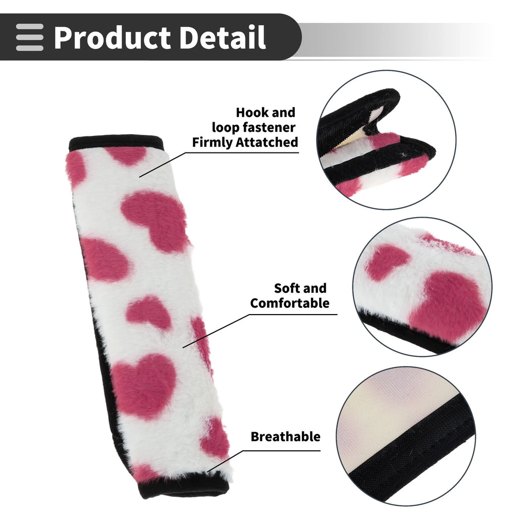 Seat Belt Cover Pad for Universal Fit (23cm)