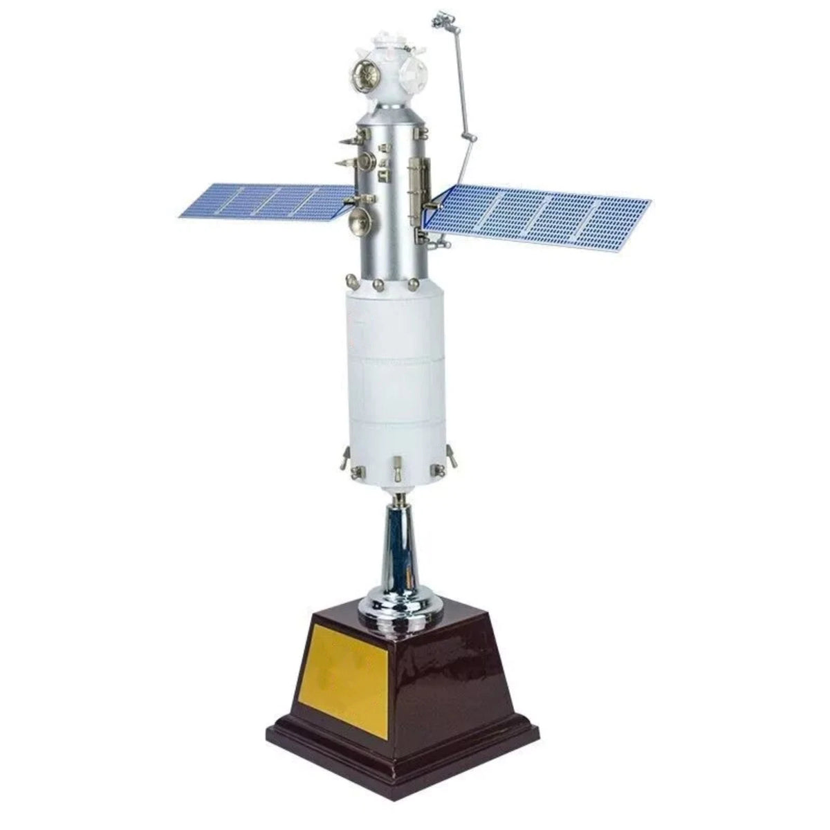 Spacecraft Model with Stand for China Tianhe Core Module (1/150 Scale)