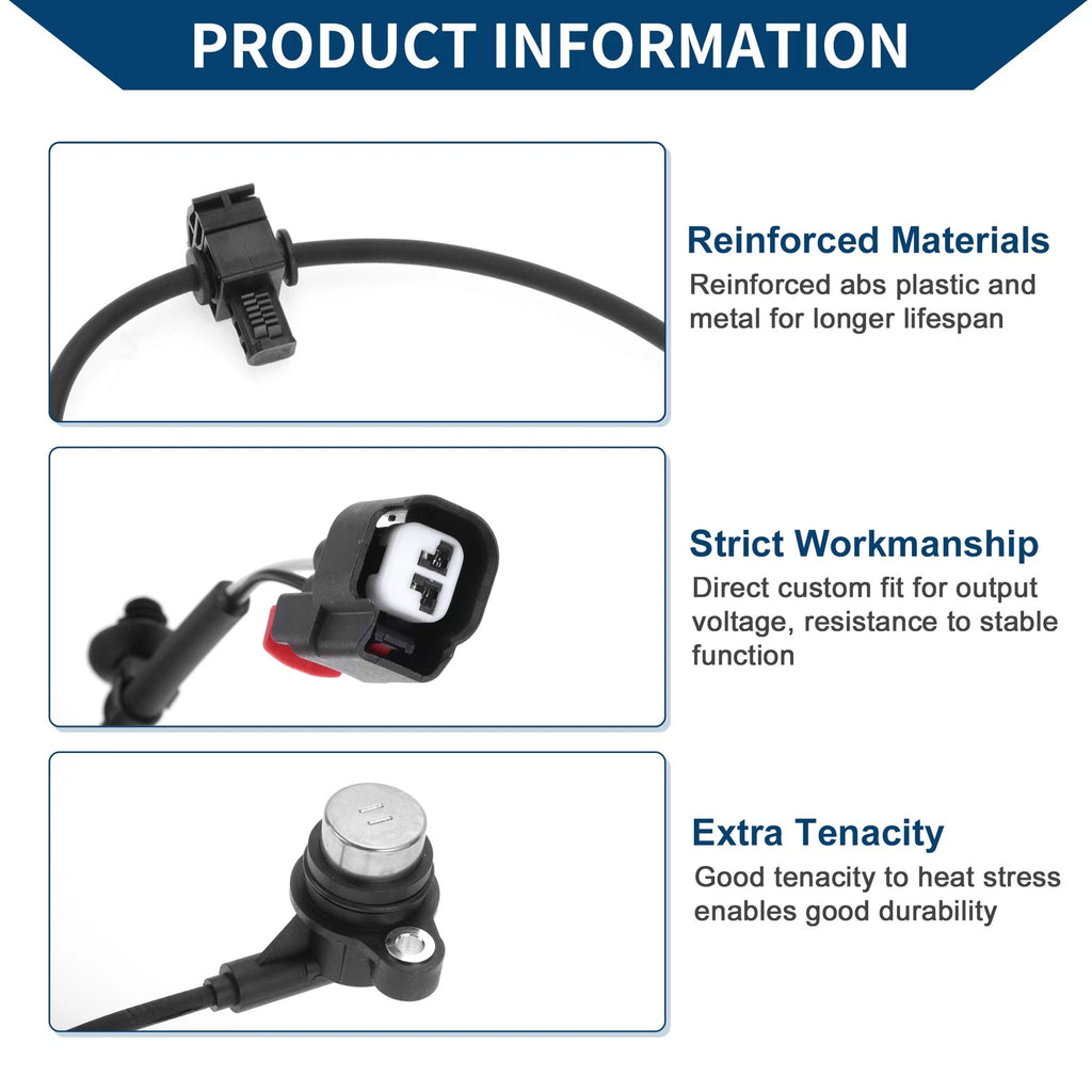 ABS Wheel Speed Sensor Replacement for Chevrolet Express 1500 (2013–2014)