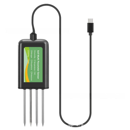 USB Soil Tester for Moisture, Temperature, Salinity Measurement