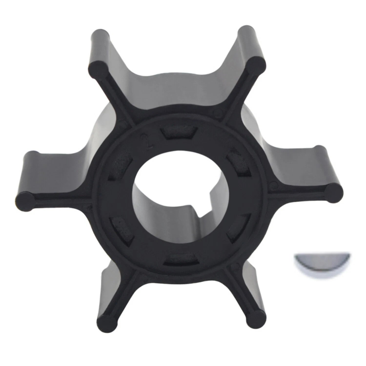 Water Pump Impeller for Yamaha Outboard 6hp 8hp 2-Stroke (6G1-44352-00)