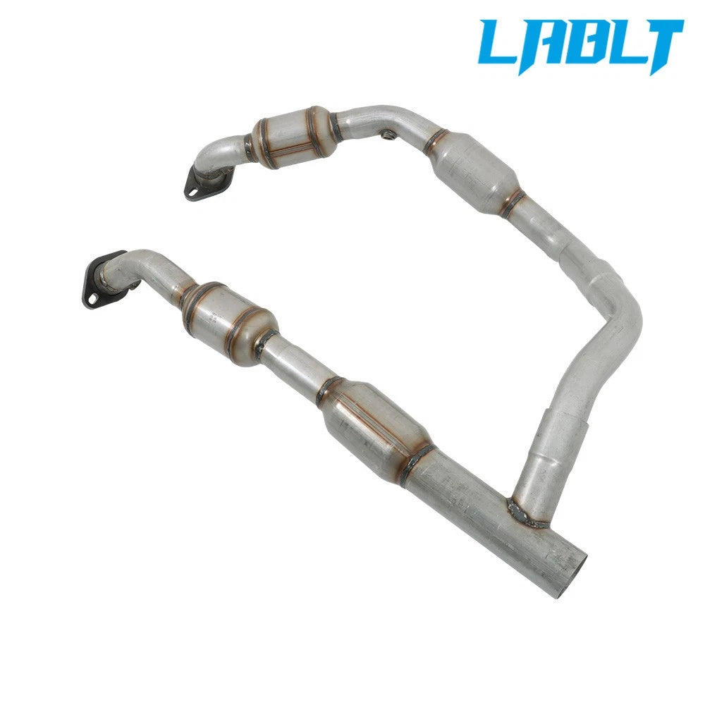Y Pipe Catalytic Converter Set for Ford E150 E250 E350 Super Duty 2005–2008
