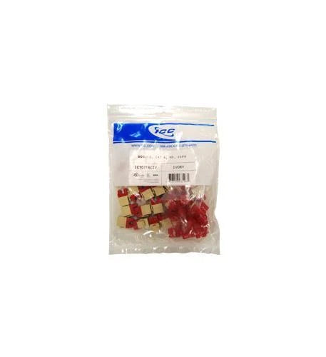 IC107F6CYL Module for Cat 6 (25 Pack) - Yellow