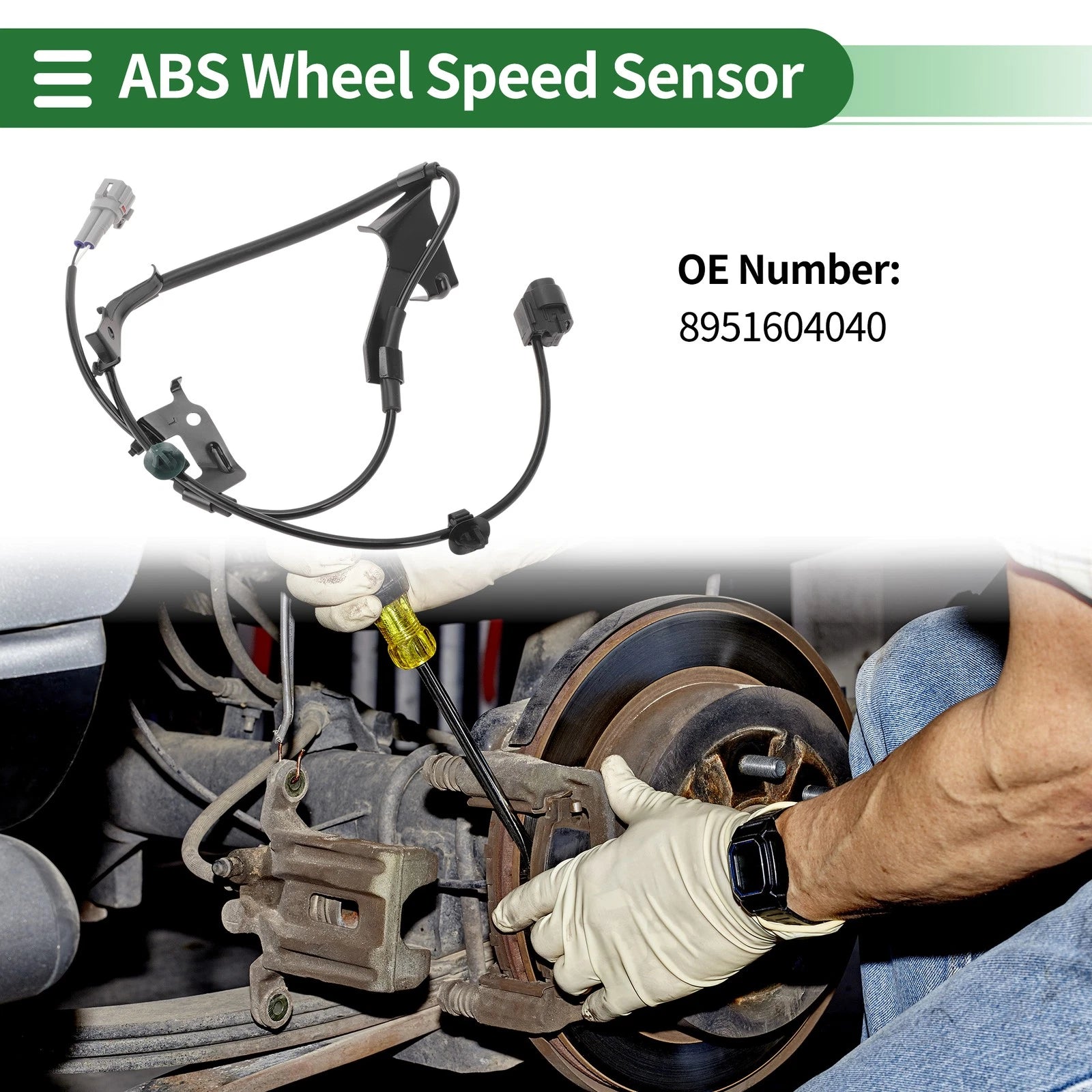 ABS Wheel Speed Sensor Replacement for Toyota Tacoma (2005–2015)