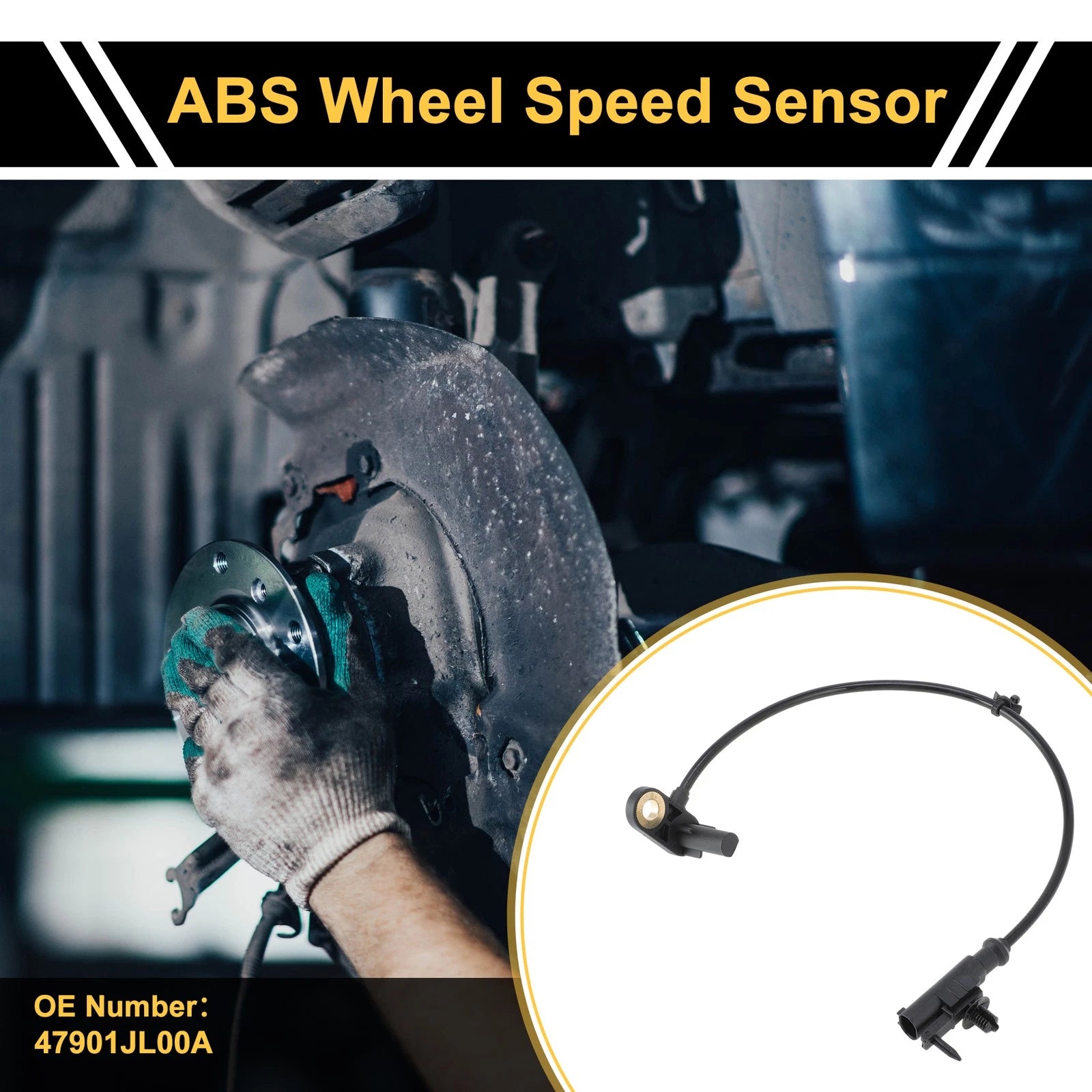 ABS Wheel Speed Sensor No. 47901JL00A for Nissan Altima (2013–2018)