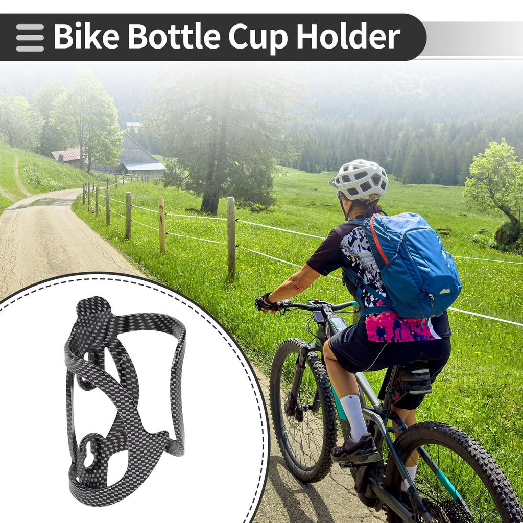 Bike Bottle Cup Holder Rack Lightweight Durable ABS Plastic for Universal