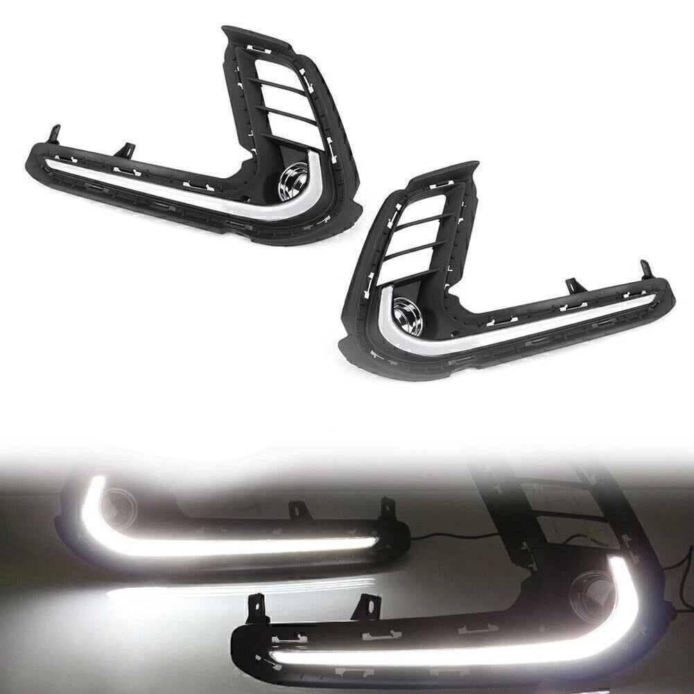 LED Daytime Running Lights Fog Lamp for Hyundai Elantra (2017–2018)
