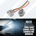 Turn Signal Plug Connector Harness Replacement for Toyota (Set of 2) (2009–2013)