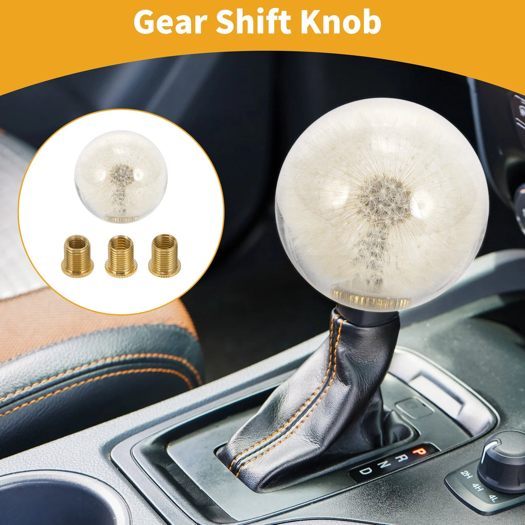 Shift Knob 7cm with 3 Adapters for Universal Fit (Automatic/Manual)