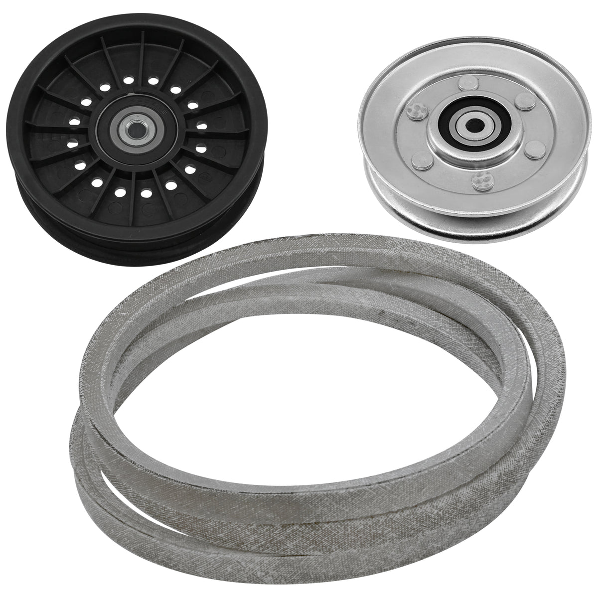 Drive Belt and Pulleys Replacement for John Deere PTO Clutch Z645 Z655 Z665 (2000–2024)