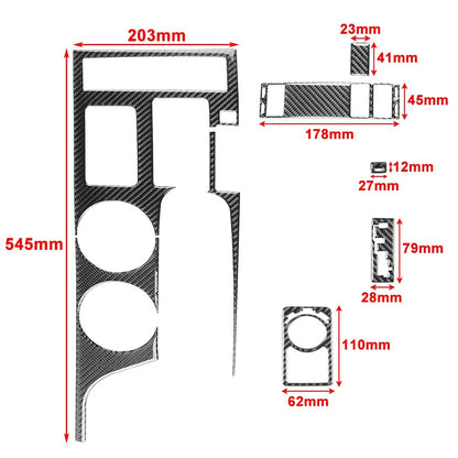 8Pcs Gear Shift Panel Cover Trim for Lexus RC300 RC350 RC200T (2015–2024)