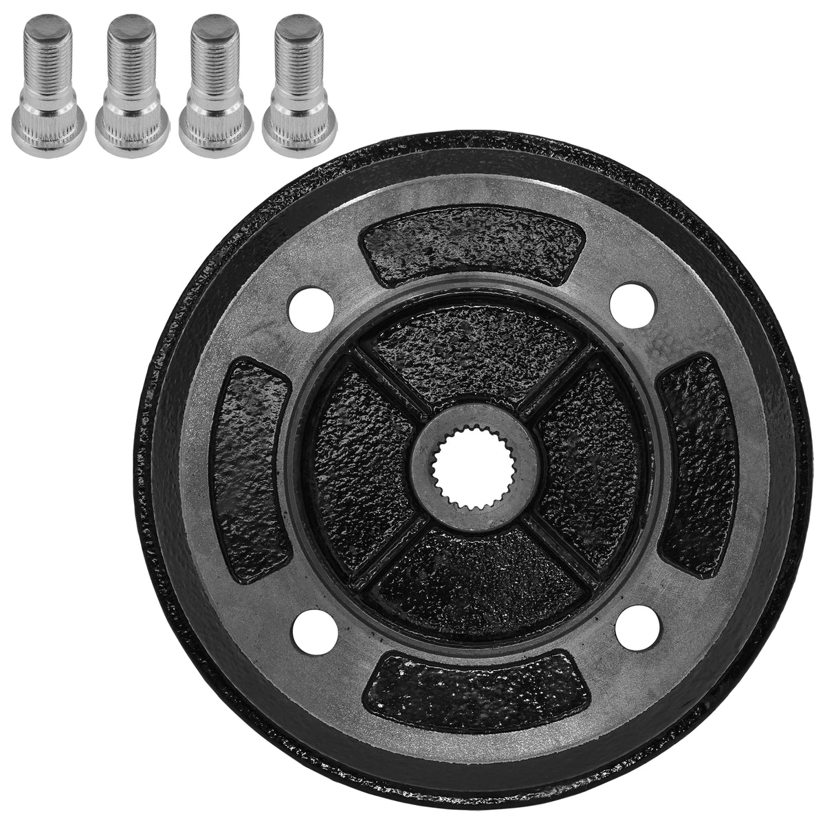 Rear Brake Drum with Bolt for Kawasaki Mule 2510 KAF950A (2000–2001)