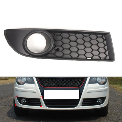 Front Lower Bumper Fog Light Grille Cover Right Side for VW Polo (2005–2009)