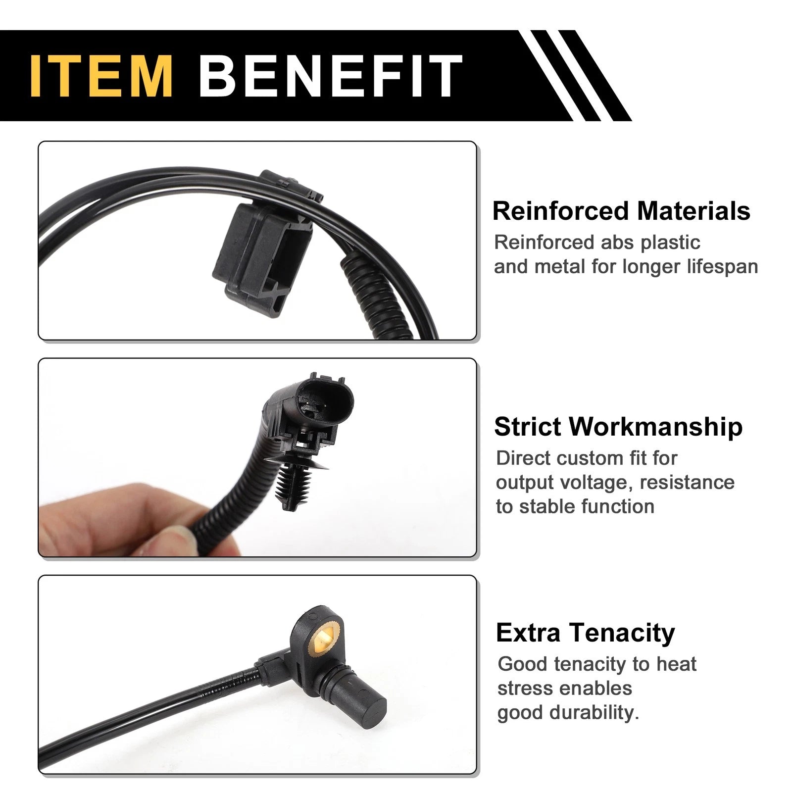 ABS Wheel Speed Sensor for Ram Dakota Left Front (2011–2011)