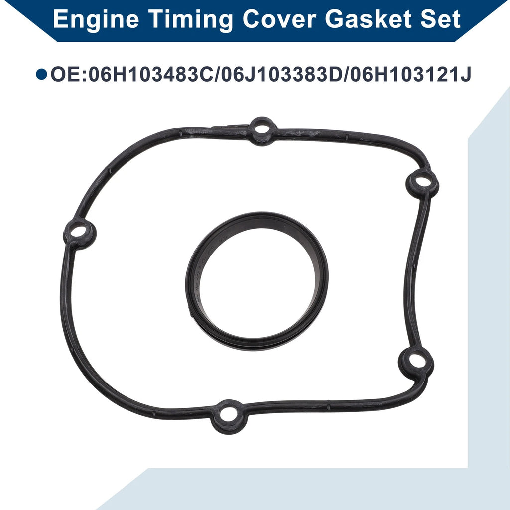 Engine Timing Cover Gasket Set for Audi A5 2.0L (2010–2014)