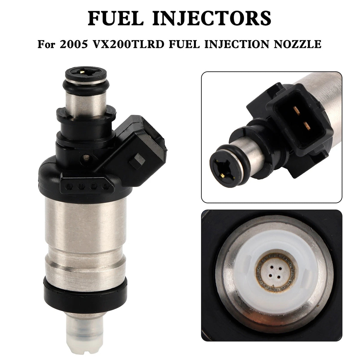 Fuel Injector 65L-13761-00-00 for Yamaha 150/200/225 HP (2 Stroke)